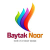 Colorful logo with the text 'Baytak Noor' on a white background